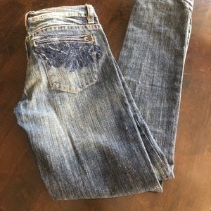 Like New Aged Buffalo Skinny Jeans
